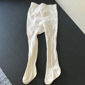 Kids White Tights